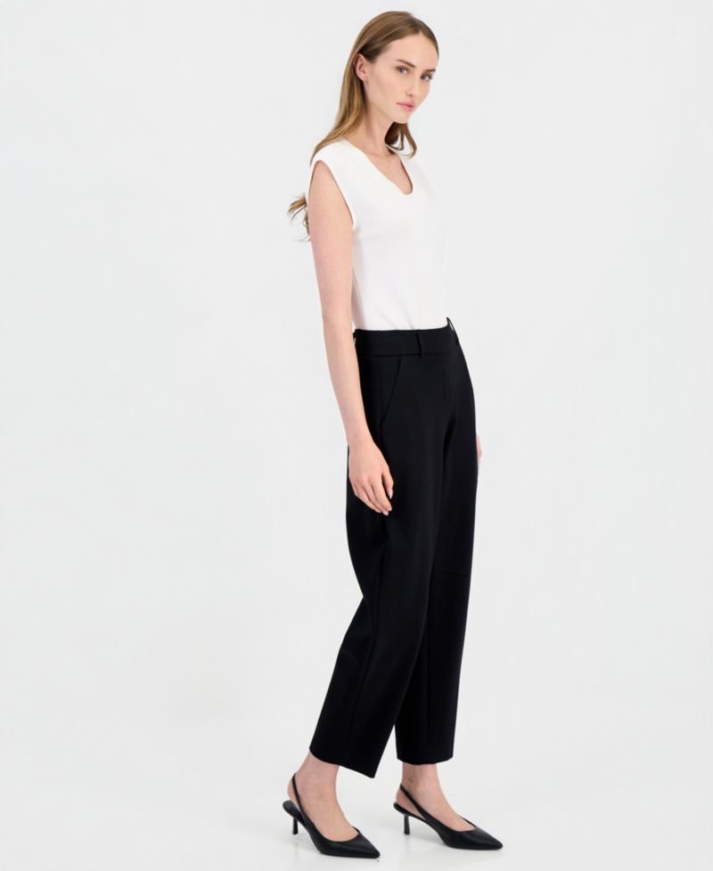 Women's Pull-On Barrel Leg Pants