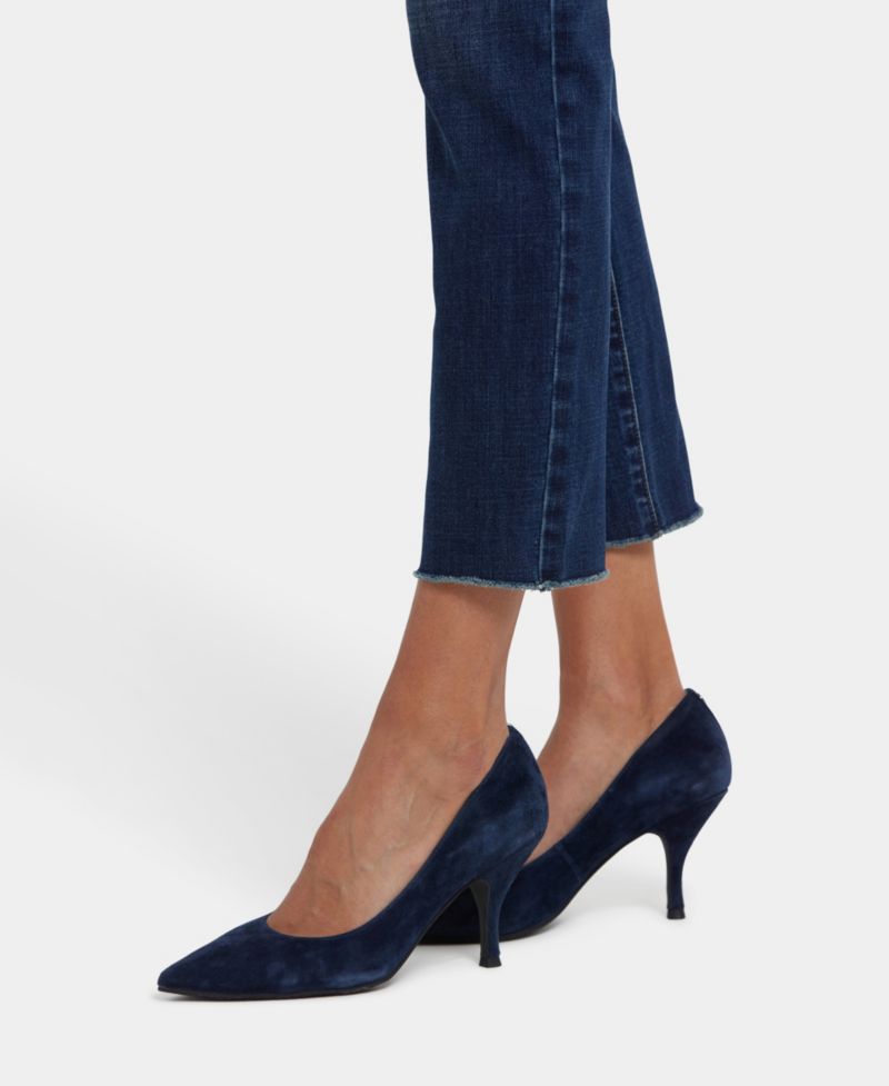 Petite Sheri Slim Ankle Jeans with Rolled Cuffs and Lift Tuck Technology