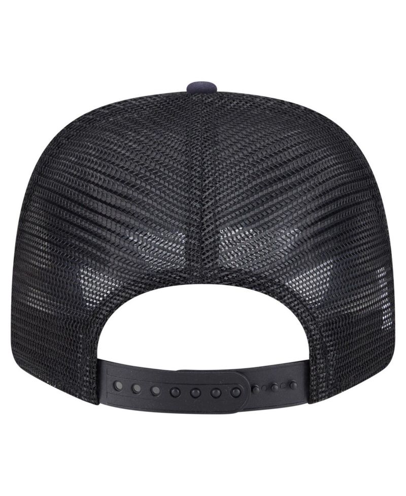 Men's Black Athletics Adventure Drinks Pattern 9SEVENTY Stretch-Snap Hat