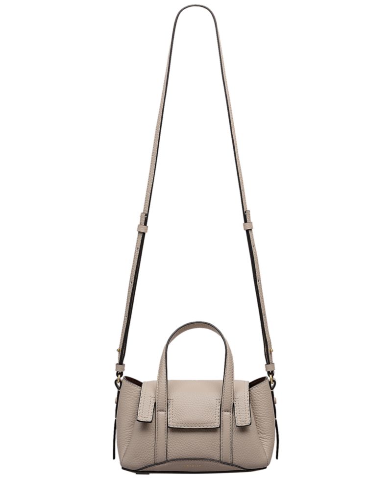 The Chancery Small Leather Flapover Crossbody Satchel Bag