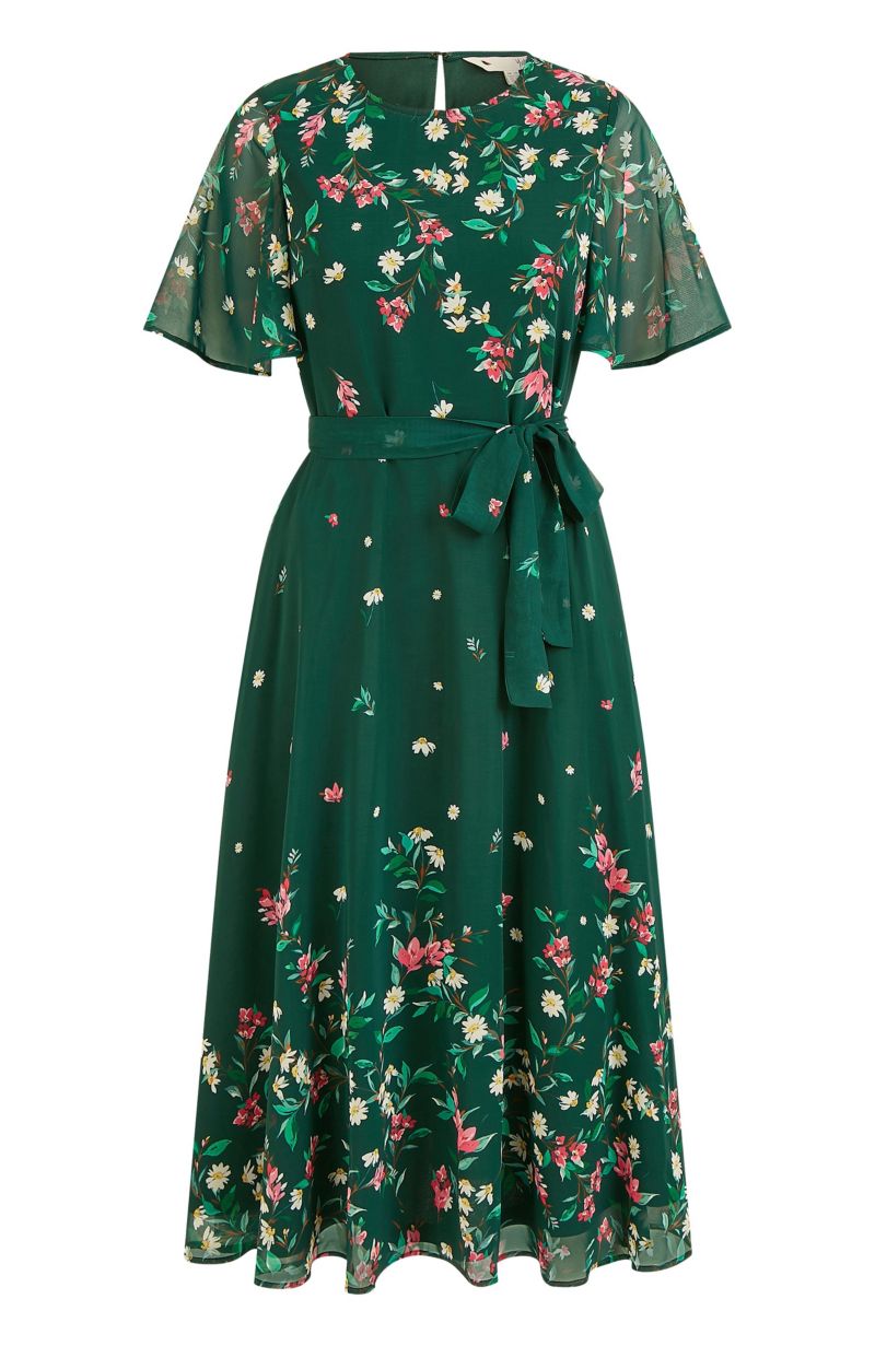 Women's Daisy Mirror Placement Skater Dress