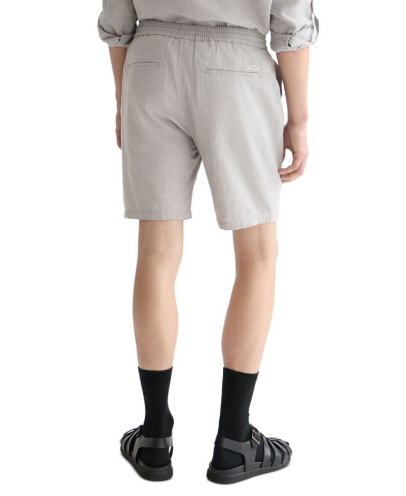 Men's Seasonal Core Linen-Blend Shorts
