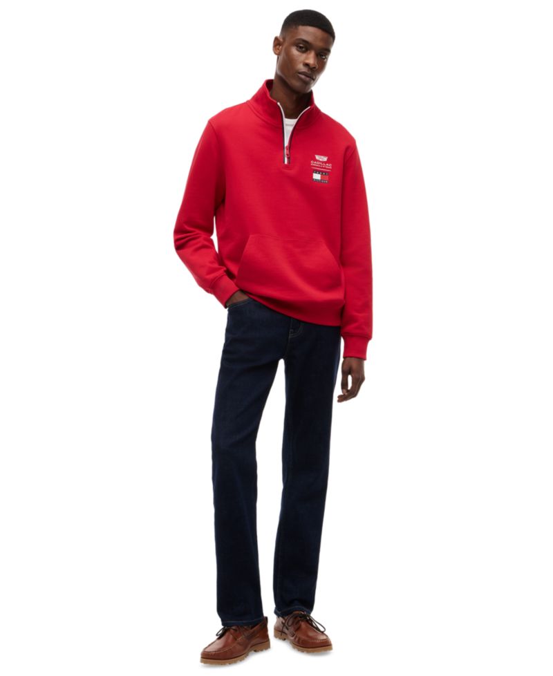 x Cadillac F1® Men's Logo Quarter-Zip Sweatshirt