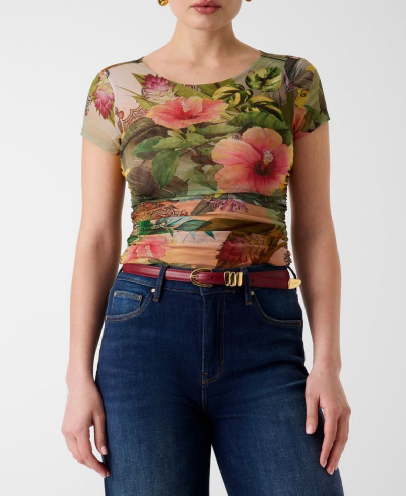 Women's Hani Short-Sleeve Cut-Out Top