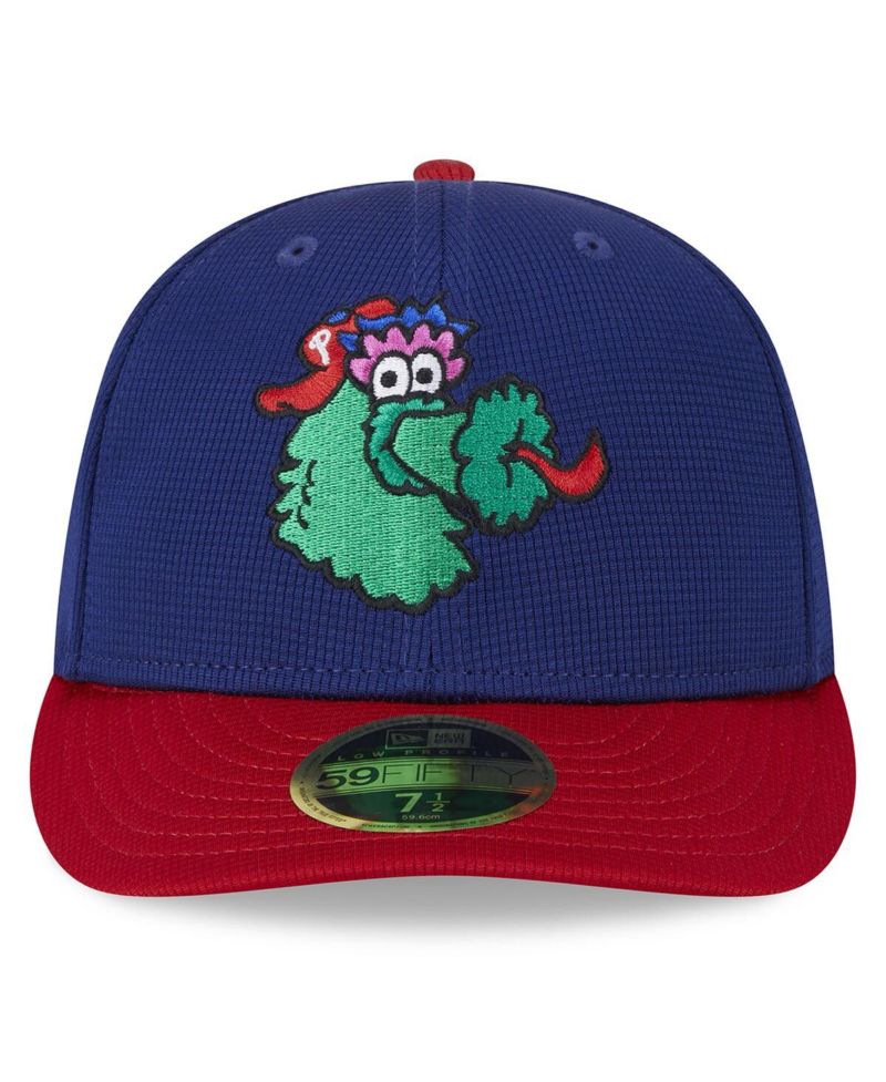 Men's Navy Philadelphia Phillies 2024 Batting Practice Low Profile 59FIFTY Fitted Hat