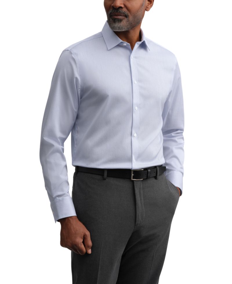 Refined Cotton Stretch, Men's Slim Fit Dress Shirt