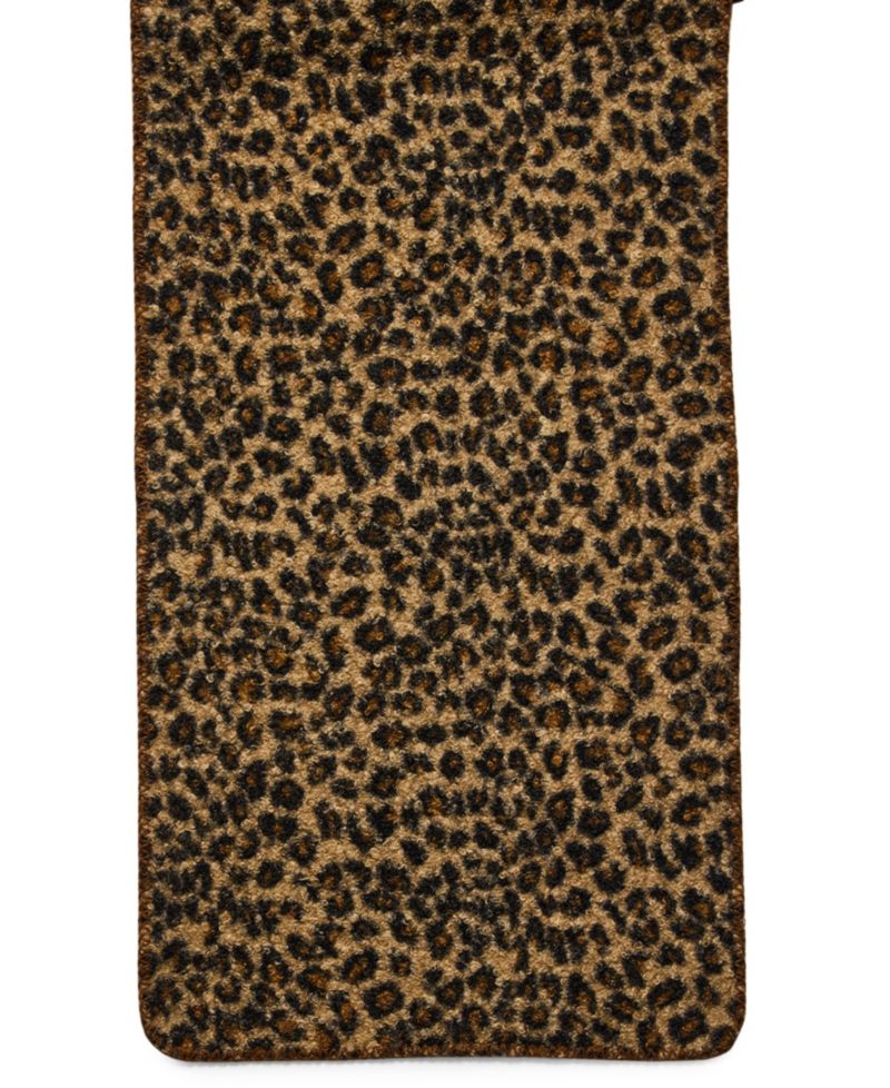 Animal Print Sherpa Scarf