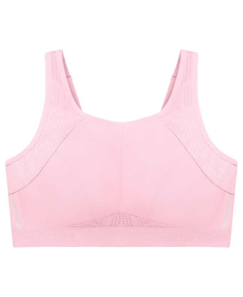 Women's Plus Size Sport No-Bounce Camisole Bra 1066