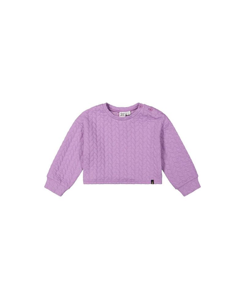 Girls' (6–14) Jacquard Sweatshirt