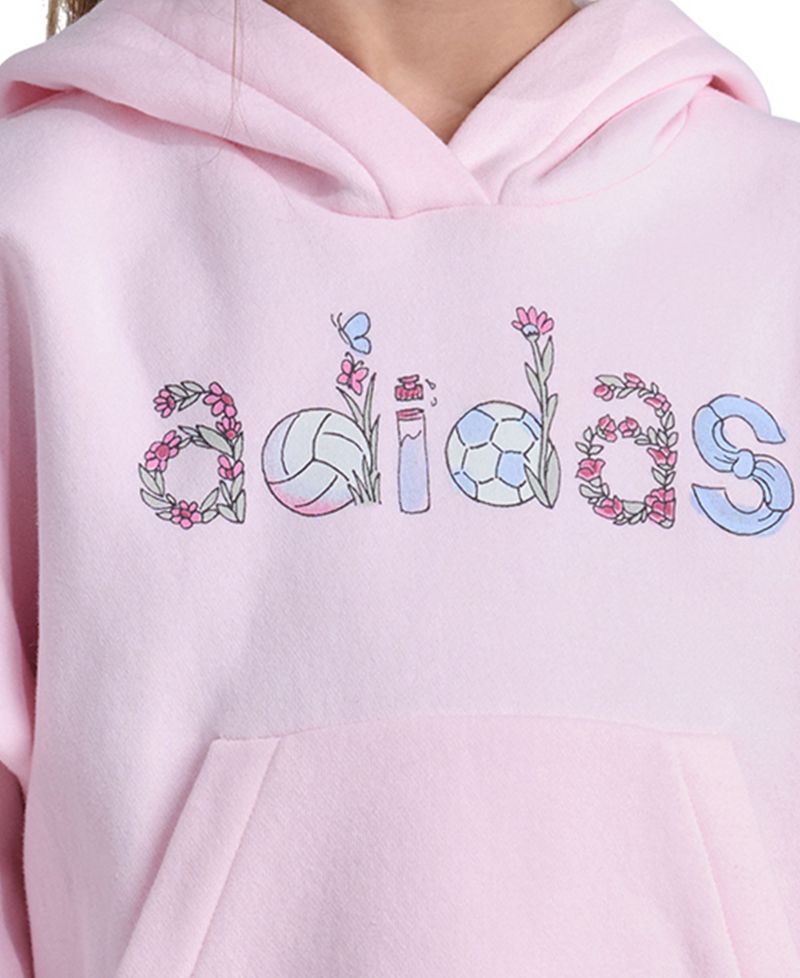 Girls' 2T-6X Long-Sleeve Hoodie and Jogger Pants, 2-Piece Set