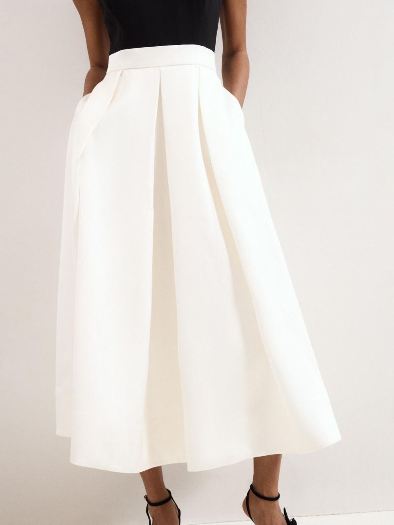 Women's Perla Satin Midi Dress