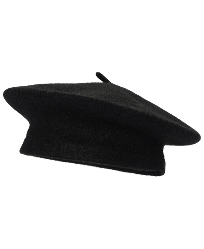 Classic Wool Logo Beret Hat
