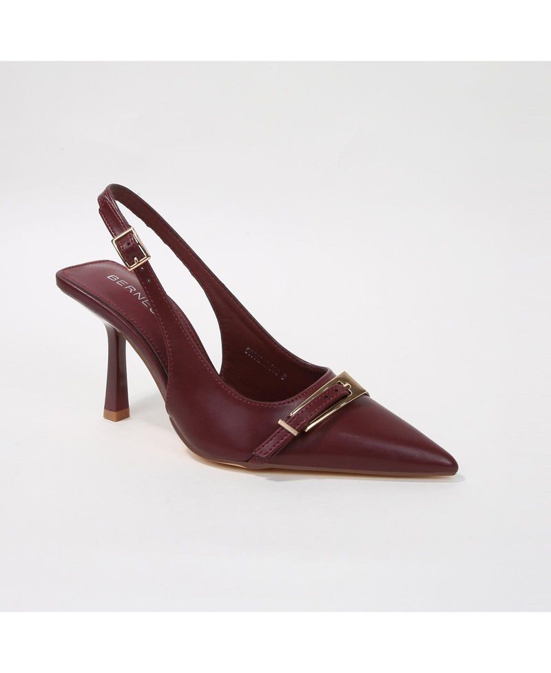 Women's Coraline Slingback Heels with Ornamental Buckle