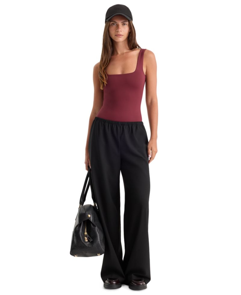 Women's Sculpting Modern Tank Bodysuit, Regular & Plus Size