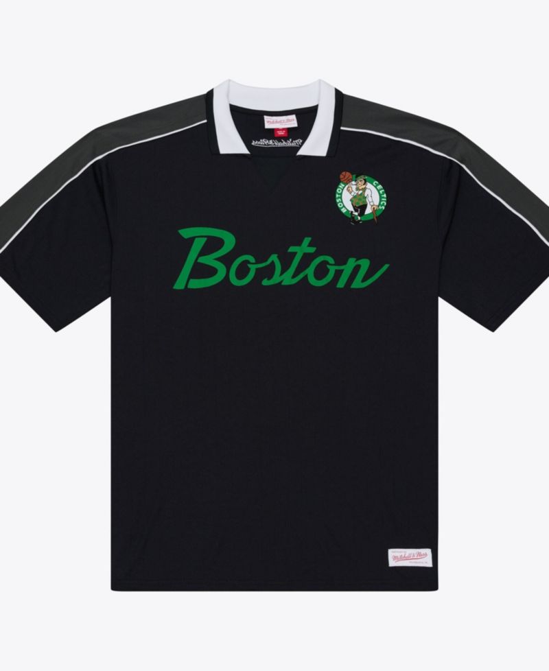 Men's Black Boston Celtics Polo Shirt