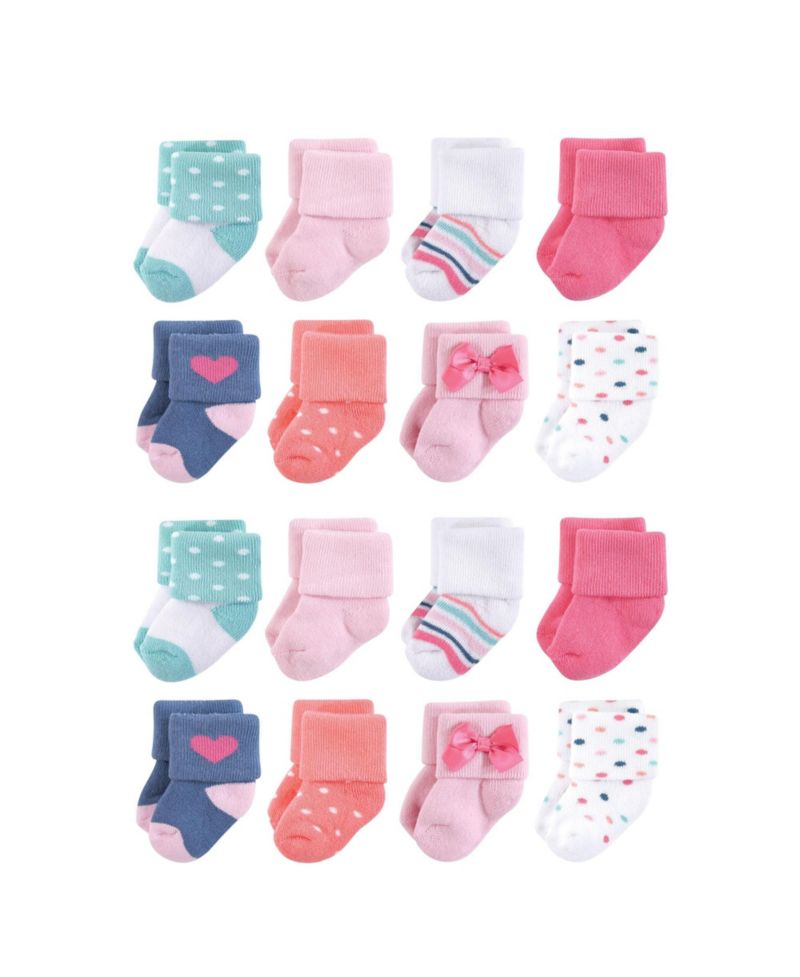 Treasure Soft & Durable 16Pc Terry Sock Collection