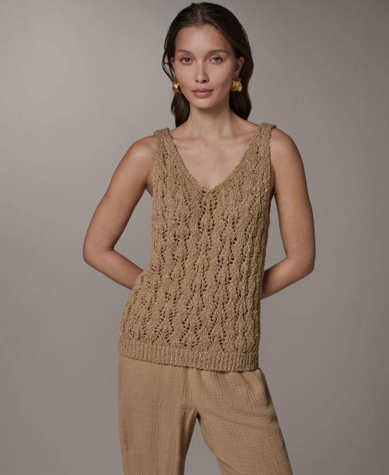 Women's Double V-Neck Tank Top