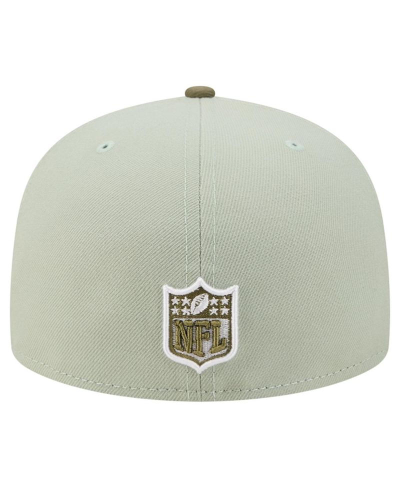 Men's Light Green/Olive San Francisco 49ers Color Pack 59FIFTY Fitted Hat