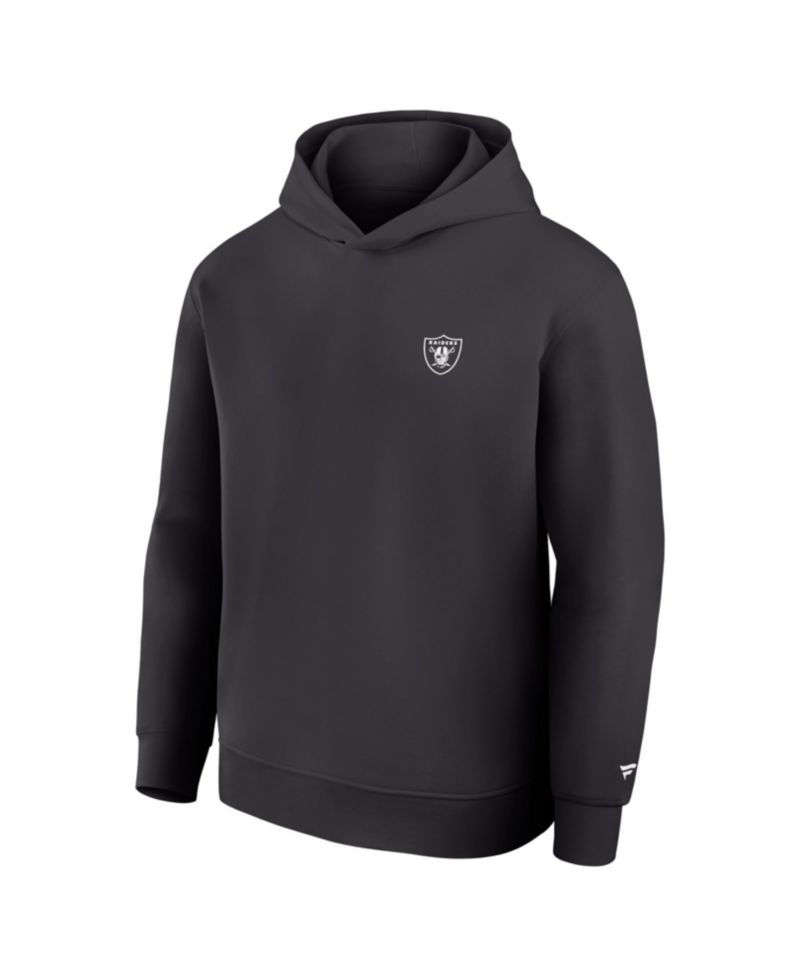 Men's Charcoal Las Vegas Raiders Clutch Tri-Blend Hoodie