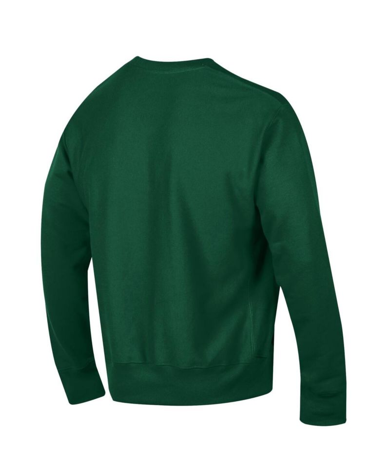 Men's Green Athletics Reverse Weave Chenille Sweatshirt