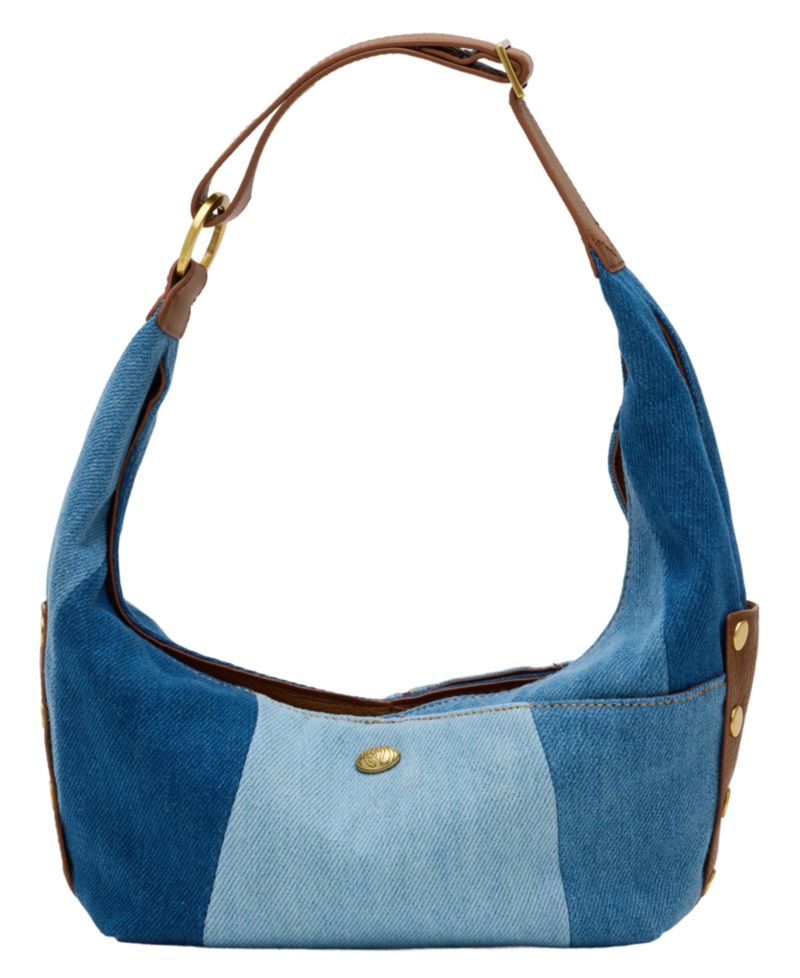Tom Zipper Small Leather Hobo Handbag