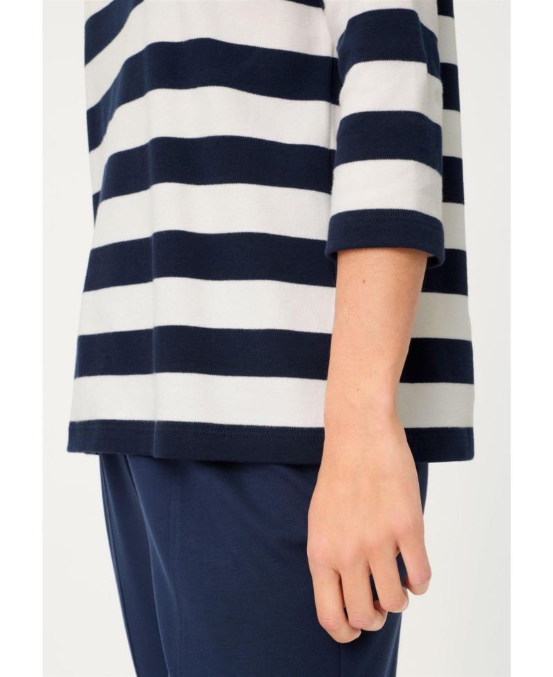 Women's Cherie Embroidered Jersey Knit Top