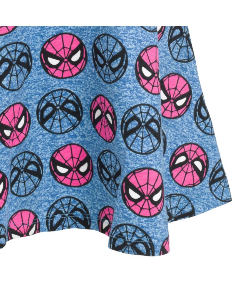 Girls Marvel Spider-Girl French Terry Skater Dress to