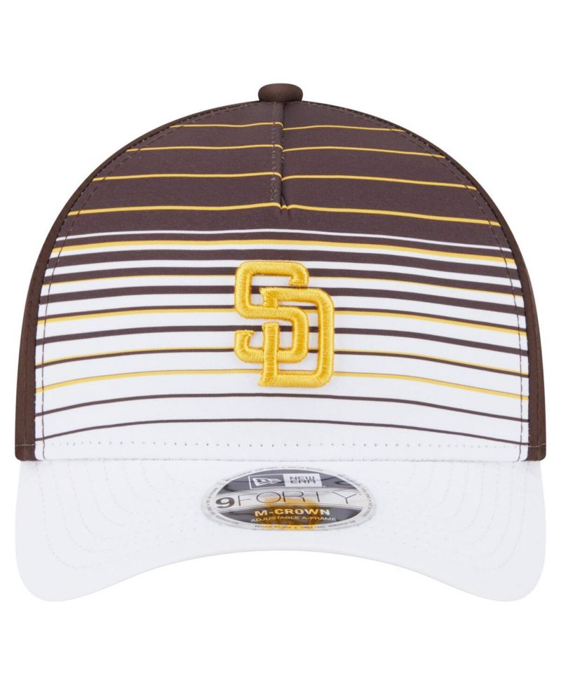 Men's Brown San Diego Padres Gradient 9FORTY M-Crown Adjustable Hat