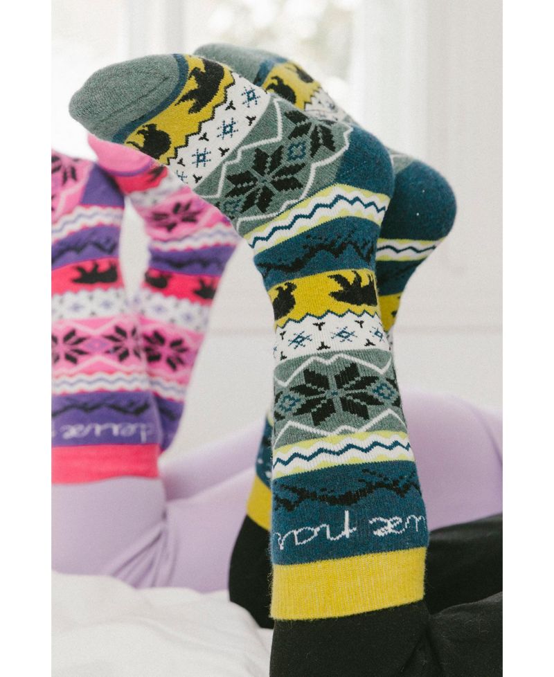 Little and Big Boy Ski Socks