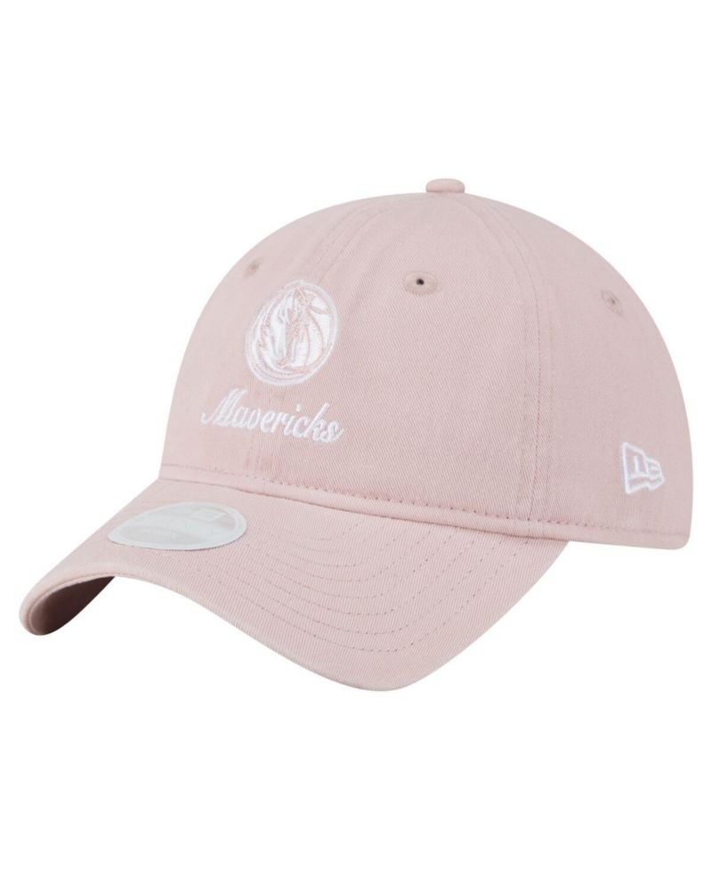 Women's Pink Dallas Mavericks Gameday Preppy 9TWENTY Adjustable Hat