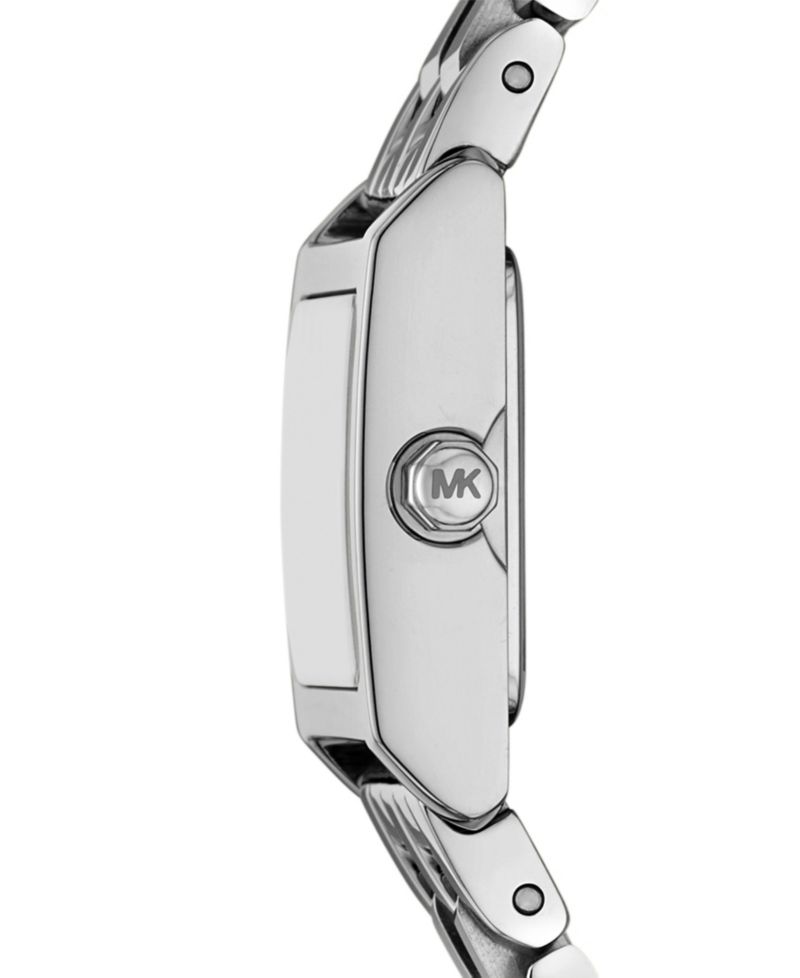 Women's Georgie Two-Hand Silver-Tone Stainless Steel Watch, 20mm