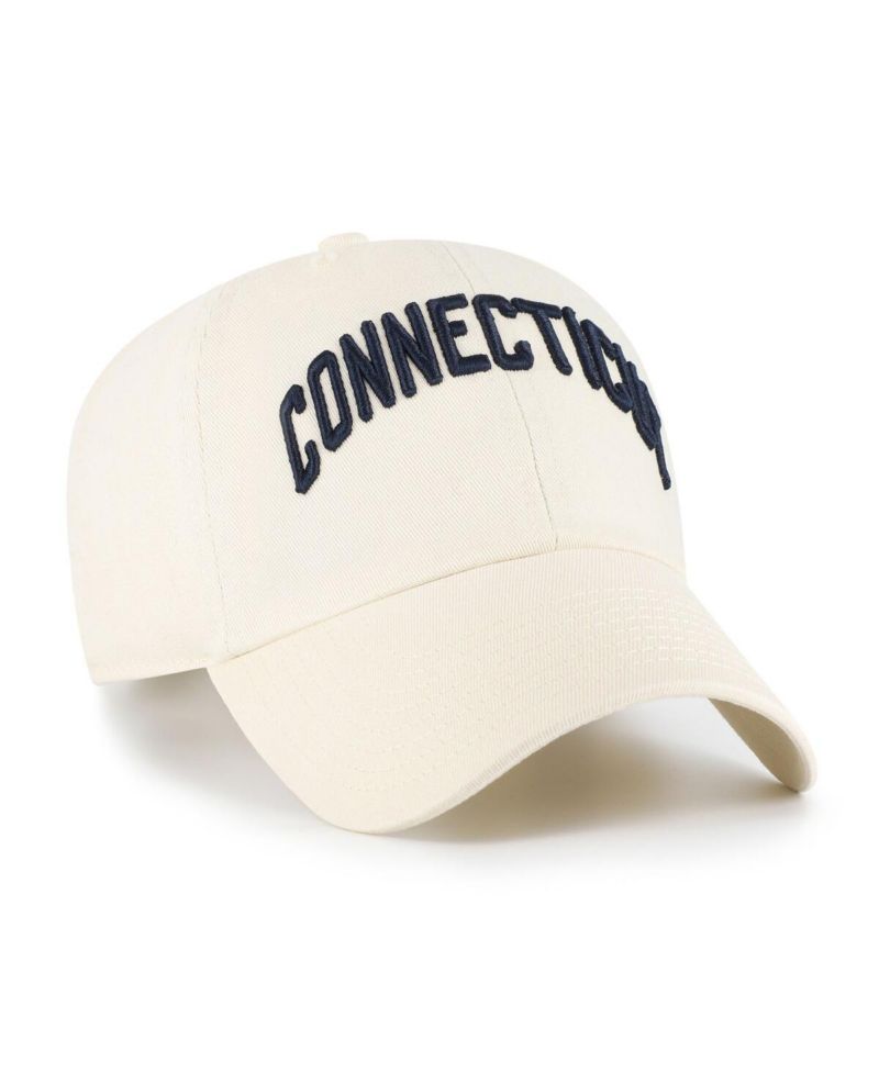 Men's Sand UConn Huskies Vault Clean Up Adjustable Hat