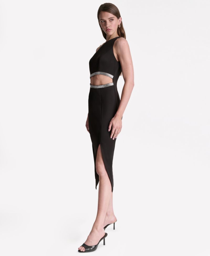 Women's Scuba Midi Dress
