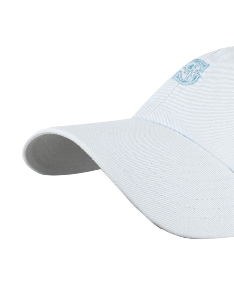 Men's and Women's Light Blue Seattle Mariners Pastel Clean Up Adjustable Hat