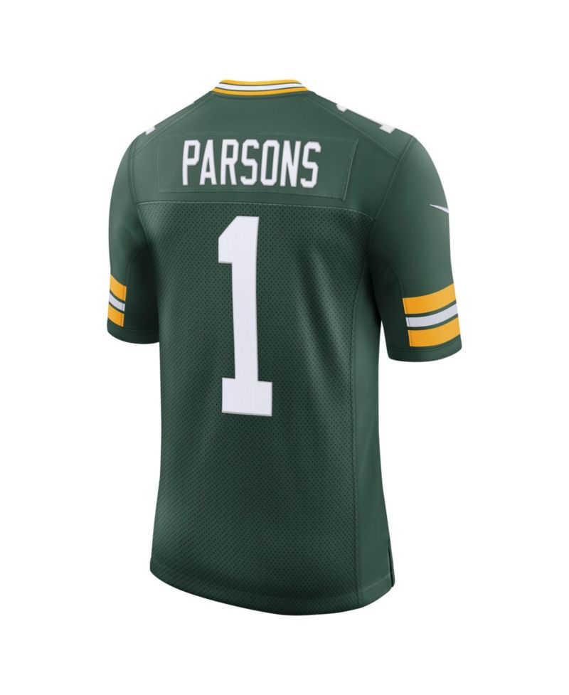 Men's Micah Parsons Green Green Bay Packers Vapor Untouchable Stitched Limited Jersey