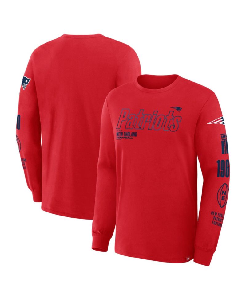 Men's New England Patriots Legacy Long Sleeve Graphic T-Shirt