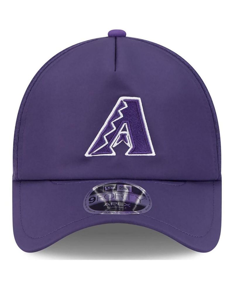 Men's Purple Arizona Diamondbacks 2026 Batting Practice Alternate Apex 9FORTY Adjustable Hat