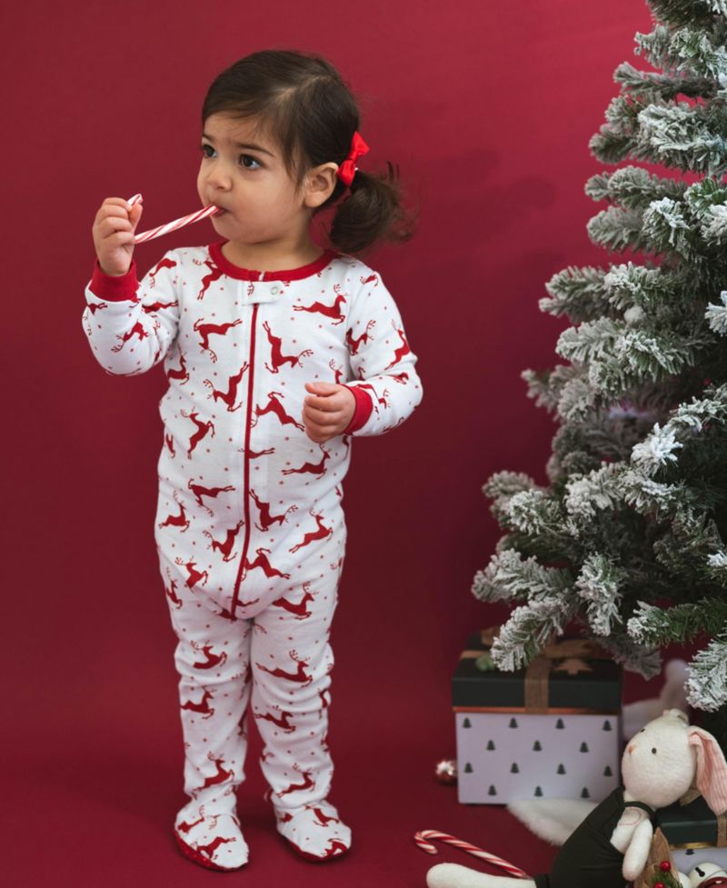 Baby Footed Fleece Holiday Pajamas