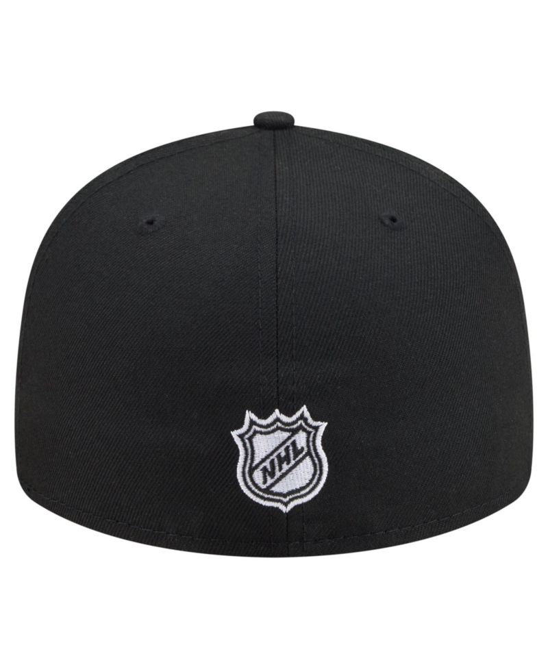 Men's Black Colorado Avalanche Freedom Pre-Curved 59FIFTY Fitted Hat