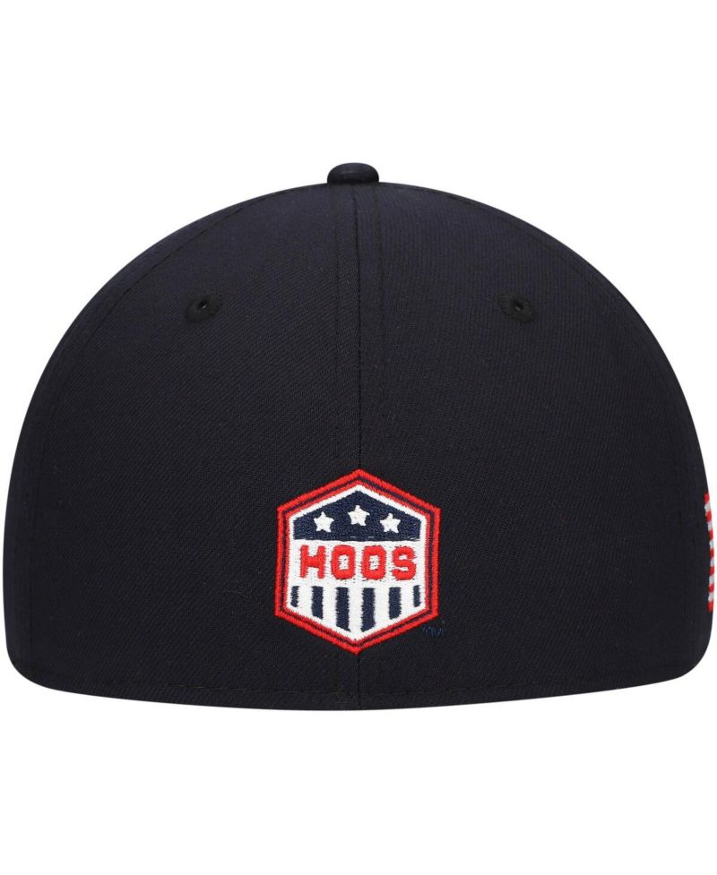 Men's Navy Virginia Cavaliers Red, White Hoo 59FIFTY Fitted Hat