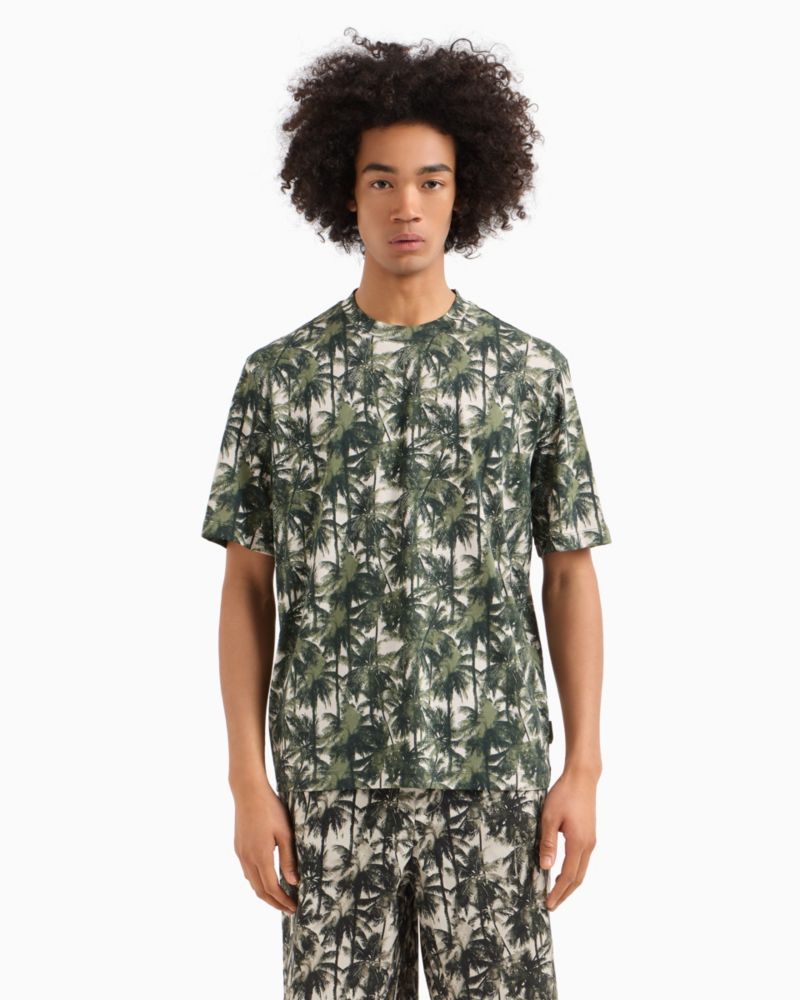 Men's Palm-Print T-Shirt