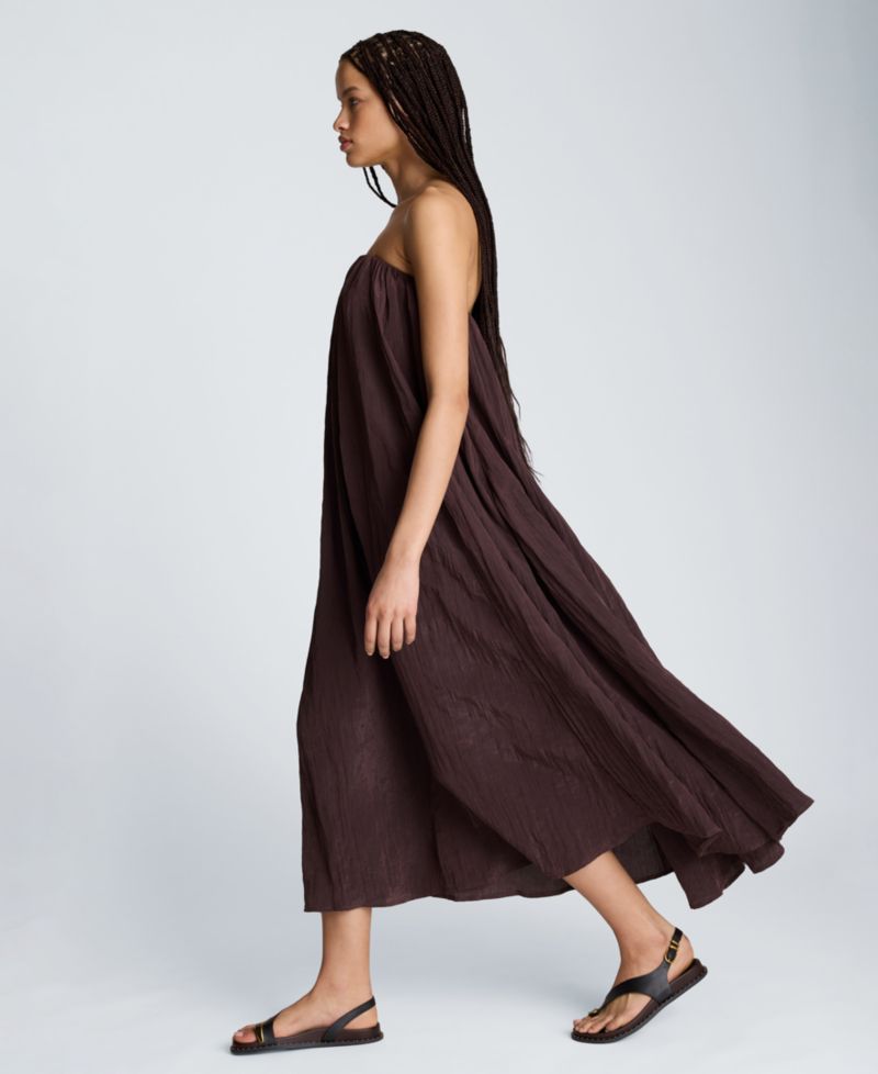 Women's Strapless Maxi Dress