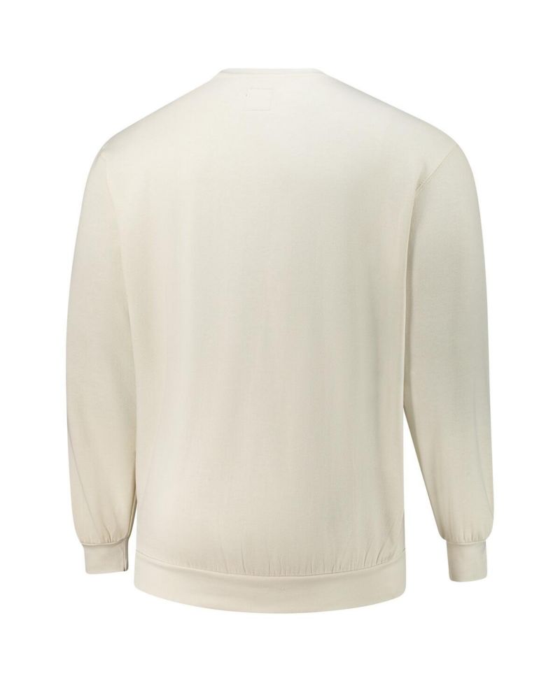 47 Brand Men's Cream Milwaukee Bucks Big & Tall Spotlight Headline Pullover Sweatshirt