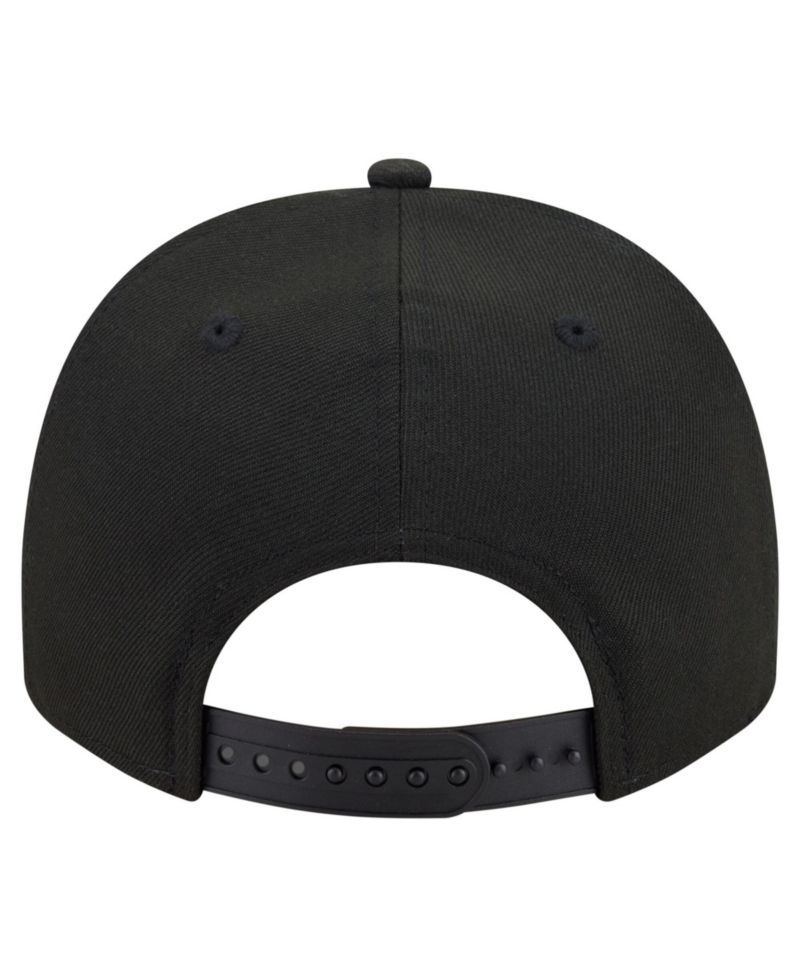 Men's Black Boston Red Sox Motion A-Frame 9FIFTY Snapback Hat