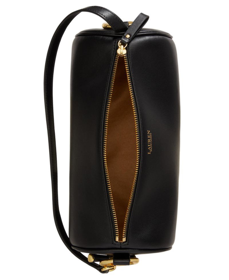 Blaike Leather Small Barrel Bag