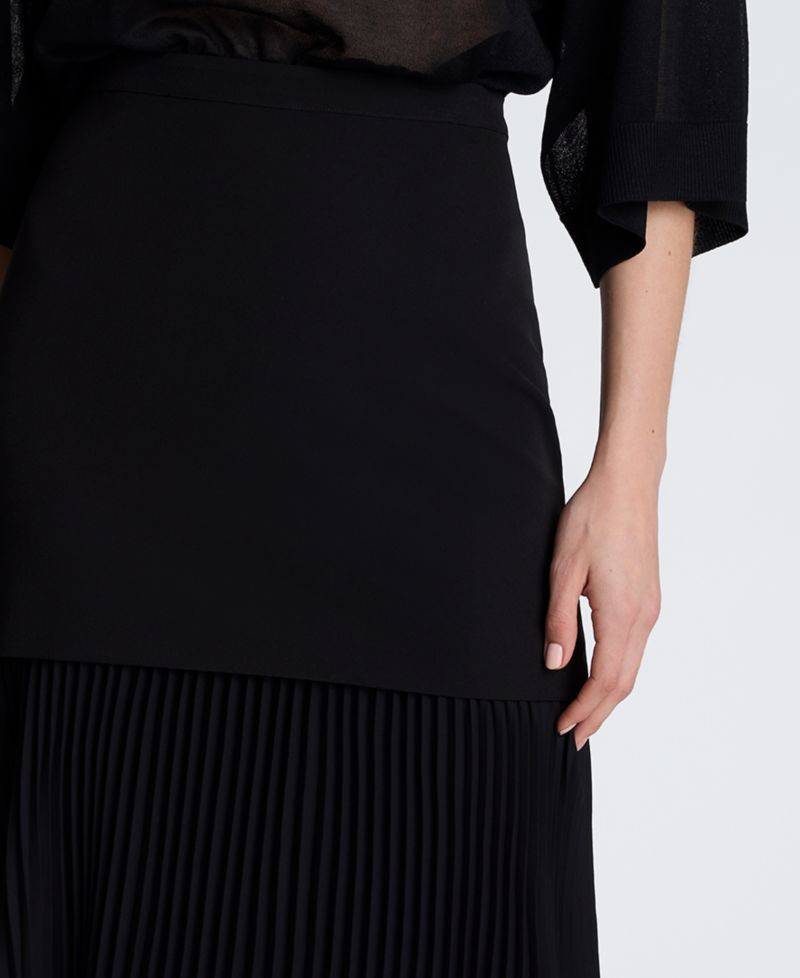 Women's Pleated Maxi Skirt