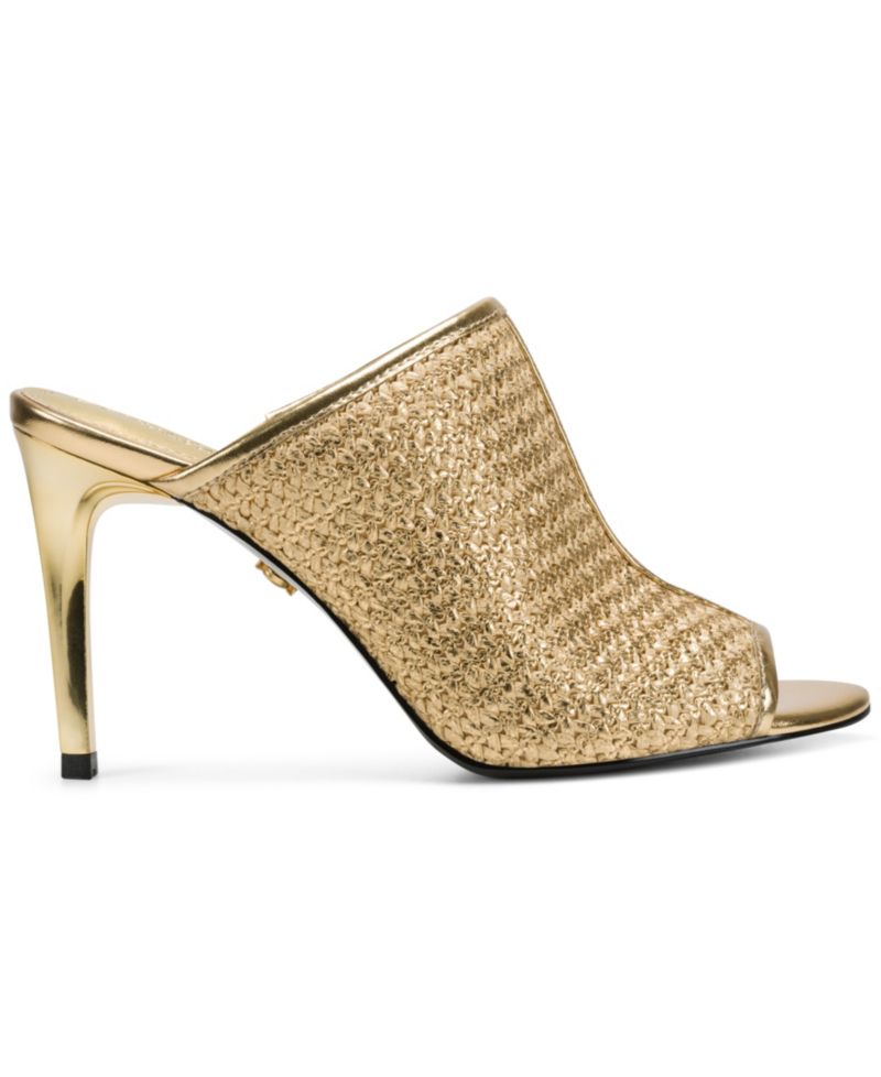 Women's Donna Mule Stiletto Dress Sandals