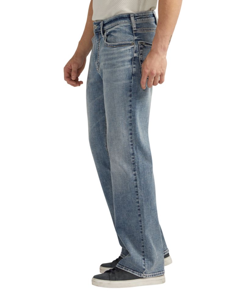Men's Zac Relaxed Fit Straight Leg Jeans