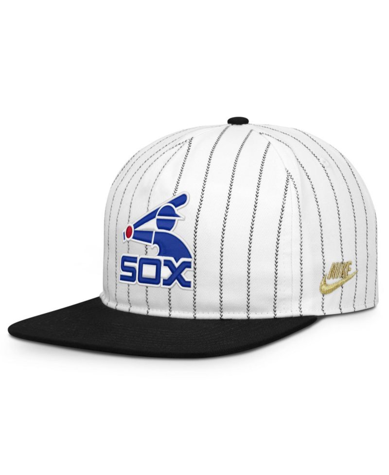Men's White/Black Chicago White Sox Cooperstown Collection Pro Adjustable Hat