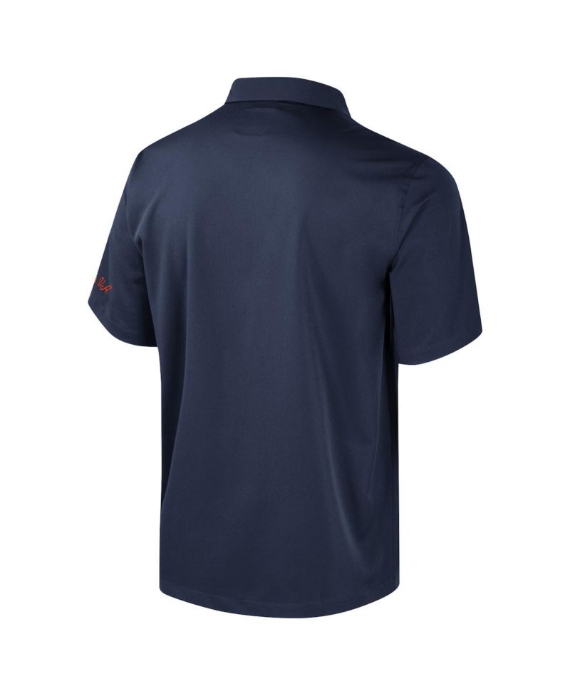 Men's Navy Virginia Cavaliers Strike Bowling Button-Up Shirt